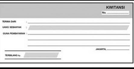 6 Langkah Membuat Contoh Kwitansi Pembayaran 📑 – IREAP POS NEWS And TIPS