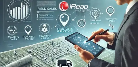 image of the best field sales application ireap pos